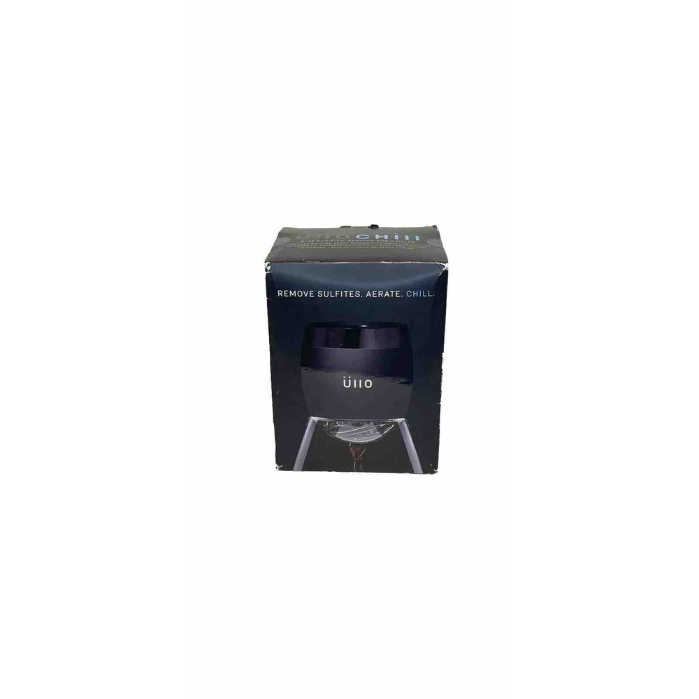 Ullo Chill Wine Purifier with Display Base, Filters, And Case New In Box